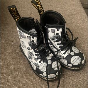 Designed dr martens, toddler size 7c